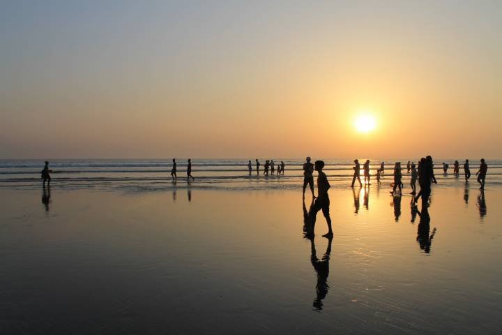 Sunset at Cox's Bazar