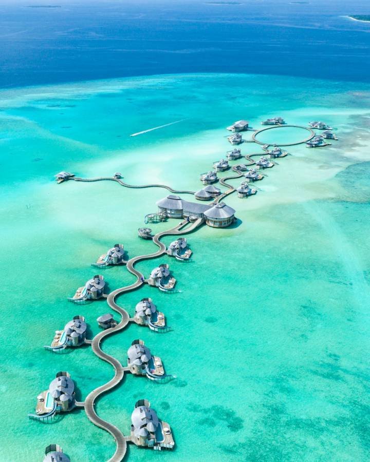 Overwater villas